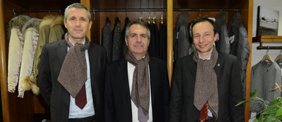 Rosset ties - scarves dressed by Maley staff